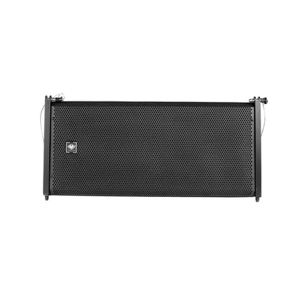 KEVLER LX-212A 12" Dual Channel 1500W Powered Active Subwoofer Speakers with Built-In Class D Amplifier, 35mm Mounting Port, and RJ45 Ethernet and PowerCon Blue / White Interface