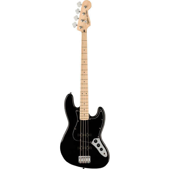 Squier by Fender Affinity Series 4-String Electric Guitar with SS Pickup, 20 Frets, C-Shaped Jazz Bass Vintage-Style (Burgundy Mist, Sunburst, Black, Charcoal Frost Metallic)