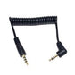 Saramonic SR-PMC1 3.5mm Threaded TRS Male to TRRS Male Audio Patch Cable Adapter for Smartphones