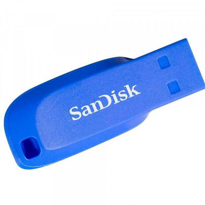 Sandisk Cruzer Blade 32GB USB 2.0 Flash Drive (BLUE) | Model - SDCZ50C-032G-B35BE