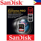 SanDisk Extreme Pro SD Card 128GB UHS II SDXC Class 10, 300MB/s Read Speed V30 | Model - SDSDXPK-128G