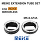 Meike MK-S-AF3A Metal Auto Focus Macro Extension Tube 10mm 16mm for Sony Mirrorless a6300 a6000 a7 a7SII NEX E-Mount Camera etc.