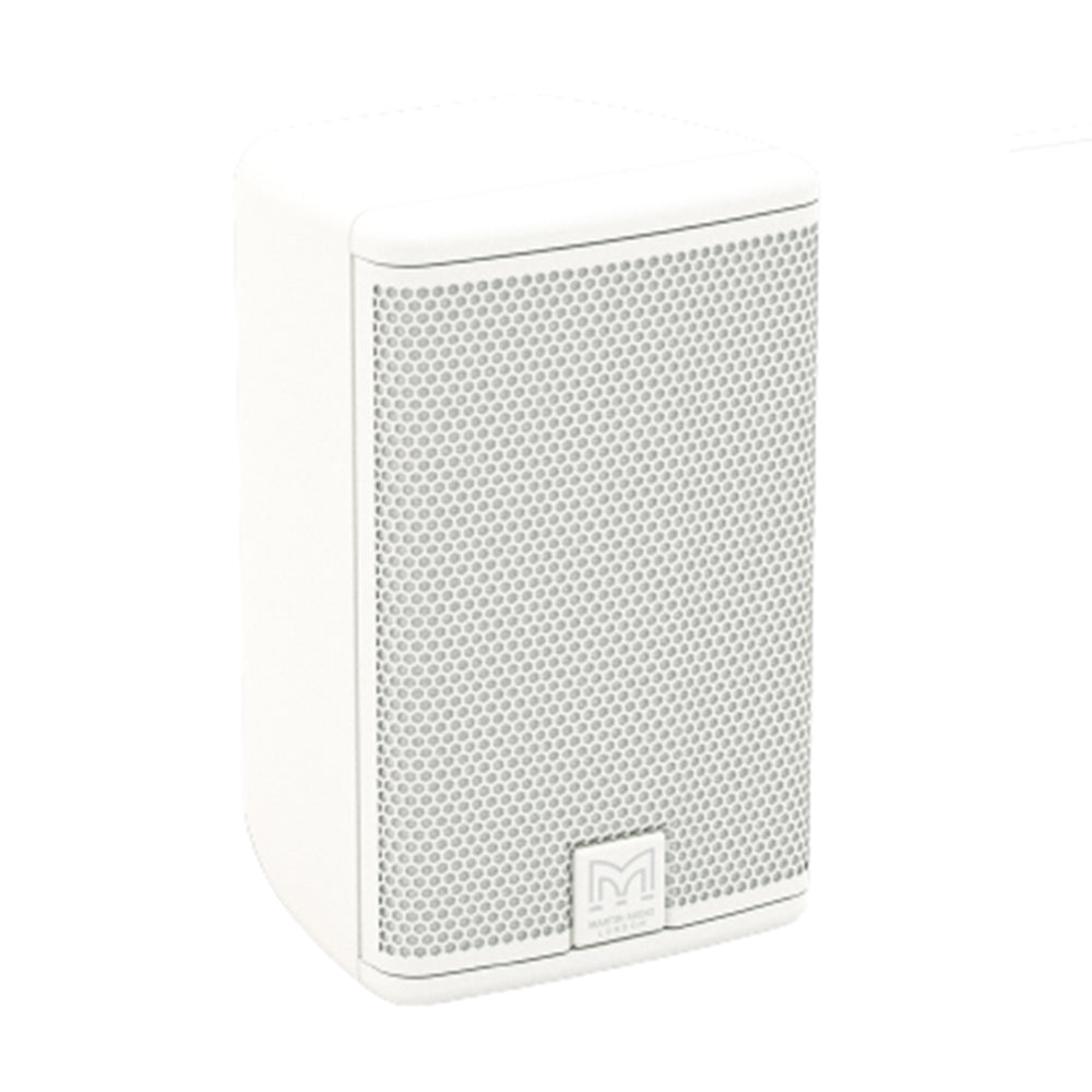 Martin Audio Adorn 40 Ultra Compact 2-Way Wall Mounted Loudspeaker System for Indoor Music and Speech Broadcast (70/100V Transformer Available) (Black/White) | A40, A40T, A40-W, A40T-W