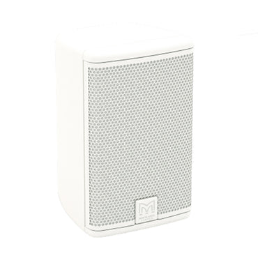 Martin Audio Adorn 40 Ultra Compact 2-Way Wall Mounted Loudspeaker System for Indoor Music and Speech Broadcast (70/100V Transformer Available) (Black/White) | A40, A40T, A40-W, A40T-W