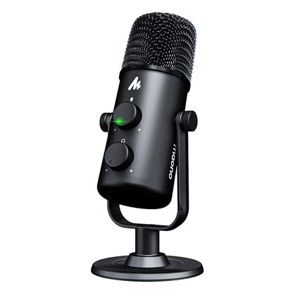 [CLEARANCE] Maono AU-903 903 Computer Microphone Podcast USB Condenser Mic with Switchable Polar Patterns & Mute Button, Zero-Latency Monitoring, Plug and Play for Recording, YouTube, Podcast, Gaming, Skype, Videos
