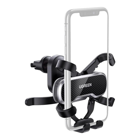 UGREEN 5 Contact Point Air Vent Mounted Hands Free Phone Holder with Gravity Clamp for Smartphones | 80871