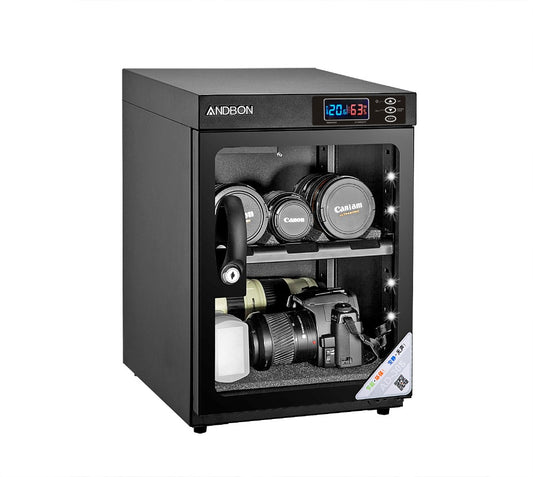 Andbon AD-30S Dry Cabinet Box 30L Liters Digital Display with Automatic Humidity Controller