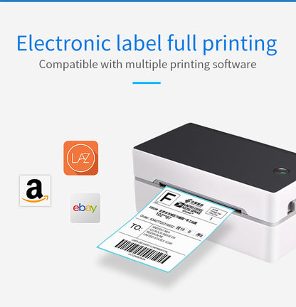 LogicOwl OJ-TDL402 80mm USB Sticker Thermal Printer Label Shipping for Windows 10