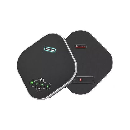 Tenveo NA200EX / NA200BEX Portable Conference Speakerphone with Daisy Chain, 10m Voice Pickup, Voice AI Noise & Echo Cancellation and Expansion Mic TEVO-NA200EX TEVO-NA200BEX