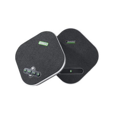 Tenveo NA200EX / NA200BEX Portable Conference Speakerphone with Daisy Chain, 10m Voice Pickup, Voice AI Noise & Echo Cancellation and Expansion Mic TEVO-NA200EX TEVO-NA200BEX