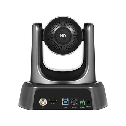 Tenveo TEVO-NV20 Series HD 1080P SDI/HDMI/USB Video Conference PTZ Camera Plug and Play with 350 / 90 Degree Pan and Tilt, 20x Optical Zoom and IR Remote Control for Meetings and Livestreaming | NV20A, NV20U