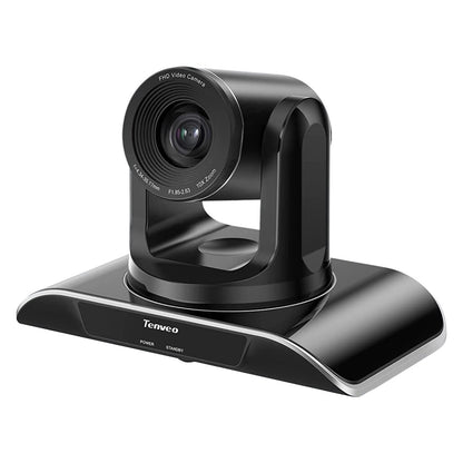 Tenveo TEVO-VHD10H 1080P FHD USB / HDMI PTZ Video Conference Camera with 10x Optical Zoom, Pan & Tilt, IR Remote Control, Wall Mount for Meetings and Live Streaming