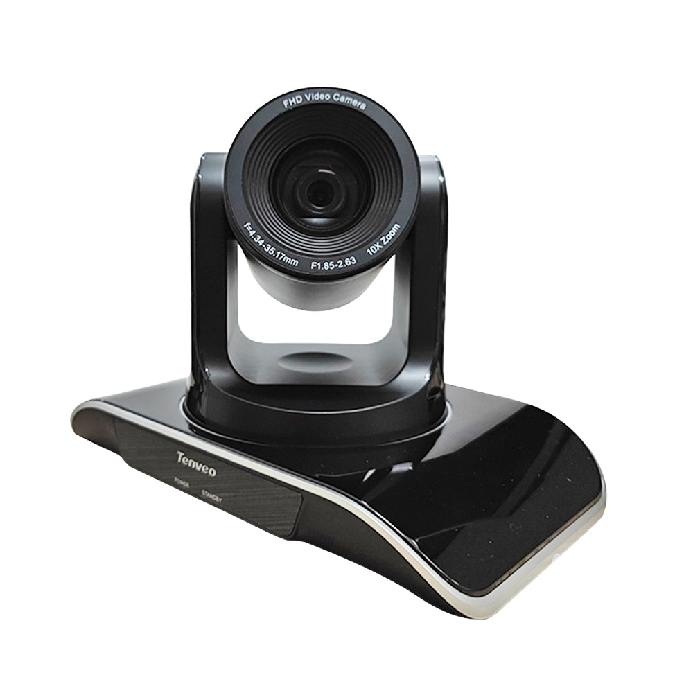 Tenveo TEVO-VHD10N FHD 1080P SDI/HDMI/USB PTZ Video Conference Camera with LED Indicators, 10X Optical Zoom, Pan & Tilt for Meetings and Livestreaming