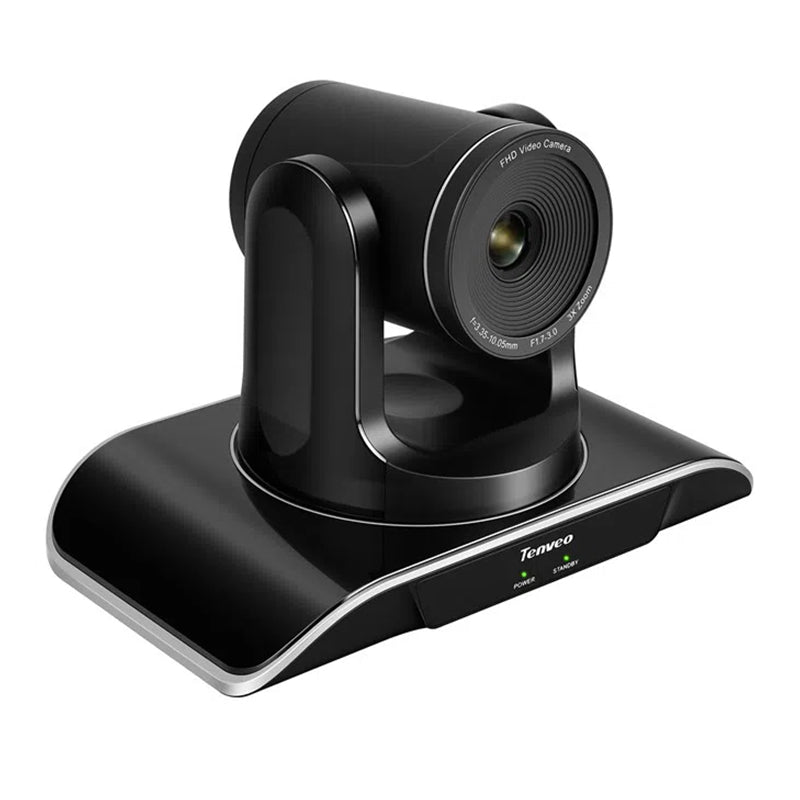 Tenveo TEVO-VHD3U HD 1080P USB Video Conference PTZ Camera Plug and Play with 175 / 90 Degree Pan and Tilt, 3x Zoom and IR Remote Control
