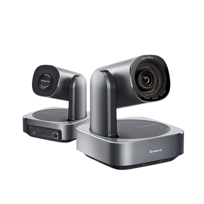 Tenveo TEVO VLOOP 12U NDI HX 4K UHD USB C 12X Optical Zoom PTZ Live Streaming Camera with HDMI / RJ45 PoE / RS485 / RS232 for Video Conference Meeting, Live Streaming and Broadcast