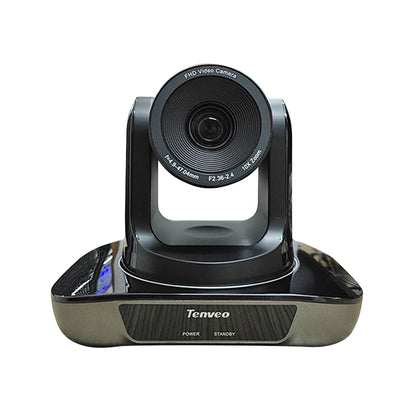 Tenveo UHD10U FHD 1080P USB PTZ Video Conference Camera with Pan & Tilt, 10x Optical Zoom Plug & Play for Meetings and Livestreaming