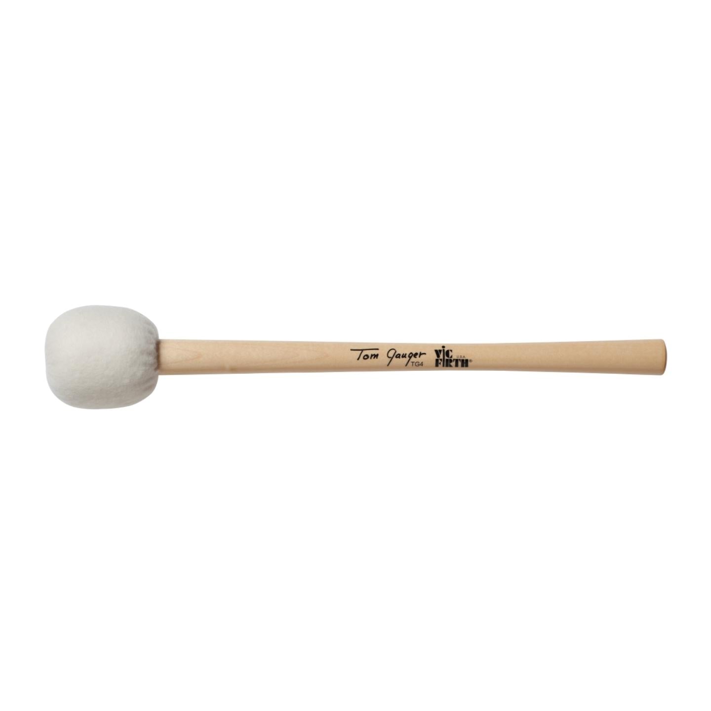 Vic Firth Tom Gauger Signature Series 15" / 16" Bass Drum Roller Mallet for Concert Drums & Gong | TG04, TG06