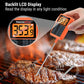 ThermoPro TP510 Waterproof Digital Food Thermometer with Instant Reading, 8.1-inch Probe, IPX5 for Kitchen Cooking Candy Deep Fry Oil Meat BBQ Grill