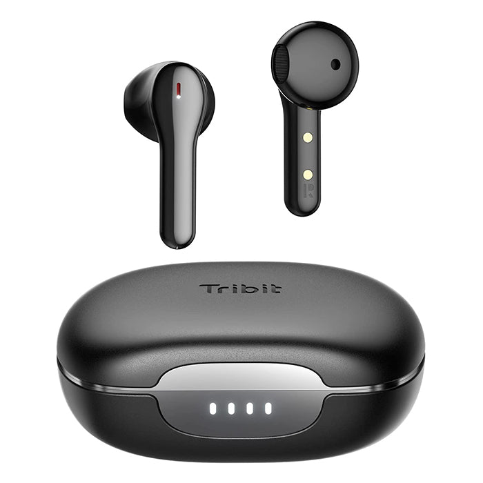 Tribit FlyBuds C2 True Wireless Earbuds Bluetooth 5.2 Qualcomm QCC3040 aptX Hi-Fi Audio 32Hrs Playtime with Microphone | C01-2070N-06