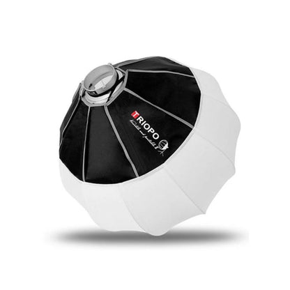 Triopo KQ55 KQ65 KQ85 Foldable Lantern Spherical Collapsible Softbox Bowens Mount Soft Box for Photography Studio Equipment (Available in 55cm, 65cm, 85cm)