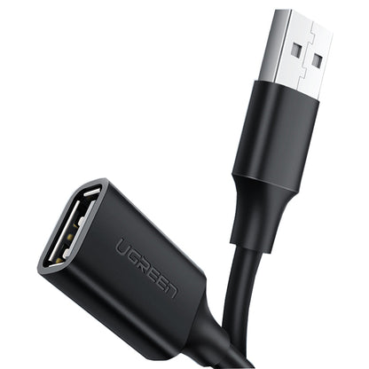 [CLEARANCE] UGREEN USB 2.0 A Male to A Female 1-Meter Nickel Plated Extension Cable with 480Mbs Transfer Speed | 10314