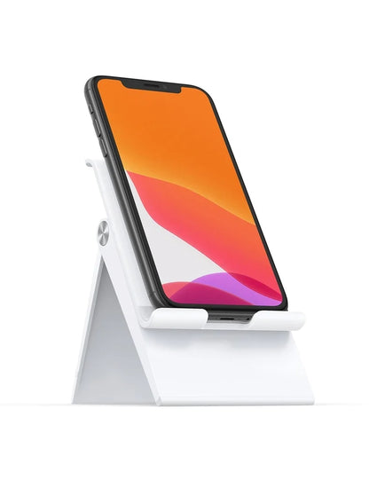 [CLEARANCE] UGREEN Foldable Portable Desktop Stand for Phone and Tablets with Adjustable Height Up to 125mm (Compatible with 4.7" to 7.9" Devices) (White)