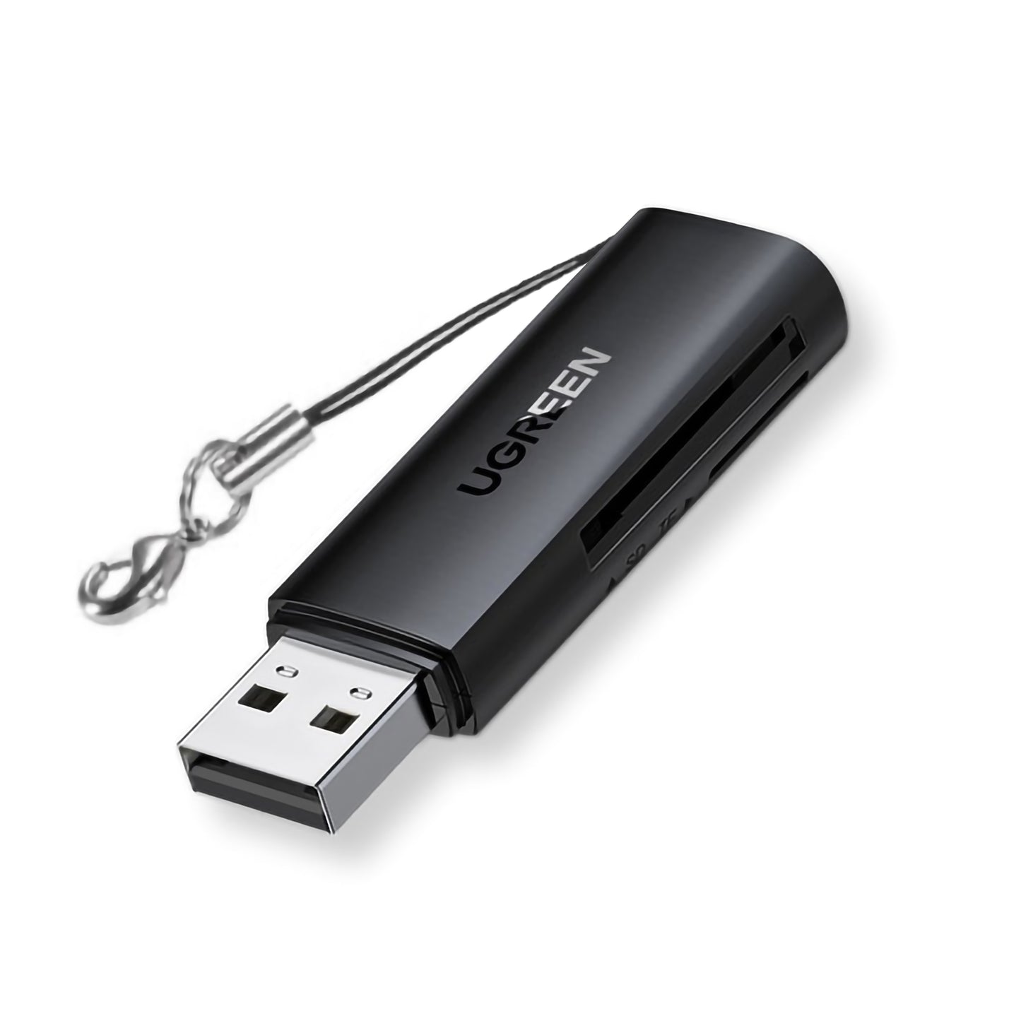 UGREEN SD and MicroSD Card Reader USB 3.0 Flash Drive with 5Gbps Data Transmission Speed for File Transfer and Recovery | 60722
