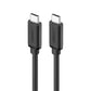 UGREEN USB-C 2.0 Male to Male 3A 480 Mbps Data Cable 2 Meters for Type-C Smartphones, Tablets and Laptops (2M) (Black) | 10306