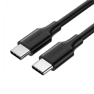 UGREEN USB-C 2.0 Male to Male 3A 480 Mbps Data Cable 2 Meters for Type-C Smartphones, Tablets and Laptops (2M) (Black) | 10306