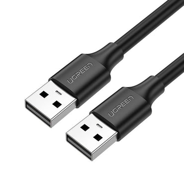 [CLEARANCE] UGREEN USB 2.0 A Male Nickel-Plated 2-Meters Data Charger Cable with 480Mbps Transfer Speed | 10311