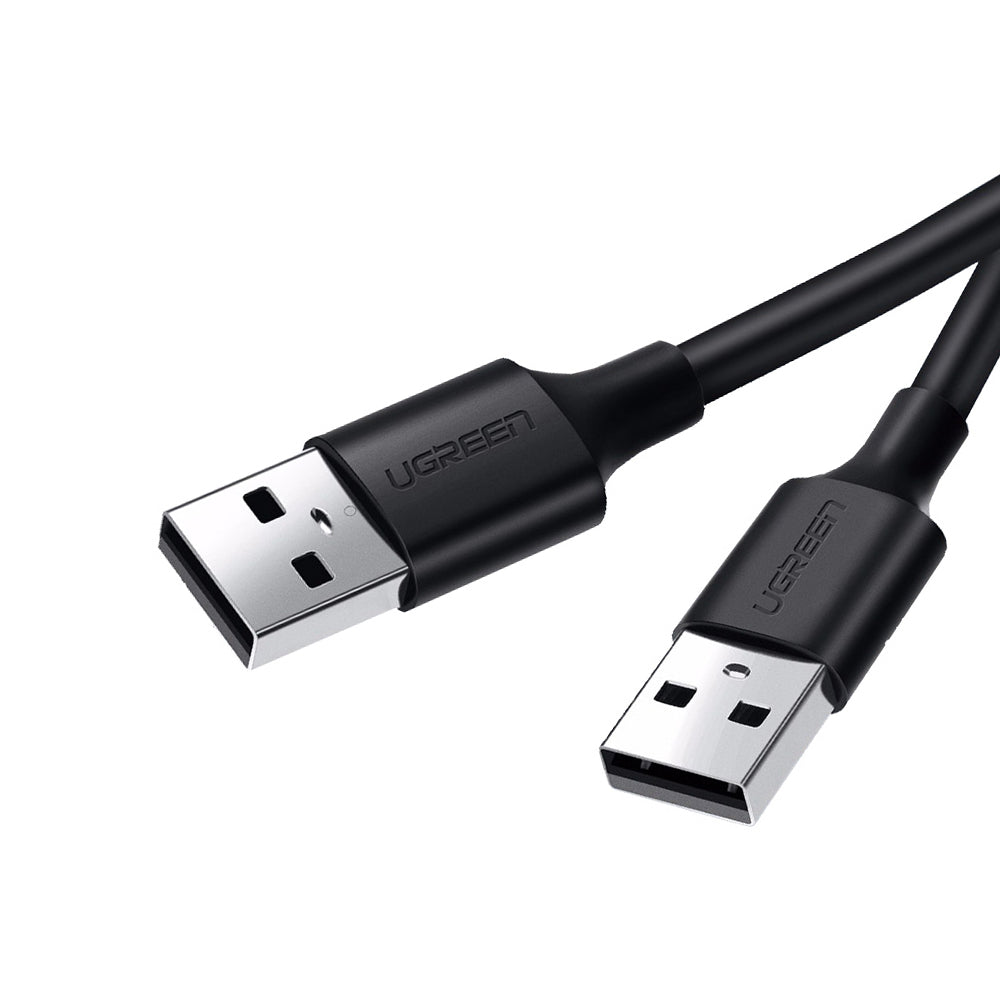 UGREEN USB 2.0 A Male Nickel-Plated Data Charger Cable with 480Mbps Transfer Speed (Available in 0.25M, 0.5M, 1M, 1.5M, 2M) | 10307, 10308, 10309, 10310, 10311