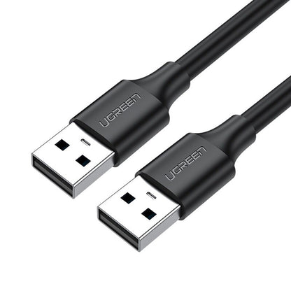 [CLEARANCE] UGREEN USB 2.0 A Male Nickel-Plated 2-Meters Data Charger Cable with 480Mbps Transfer Speed | 10311