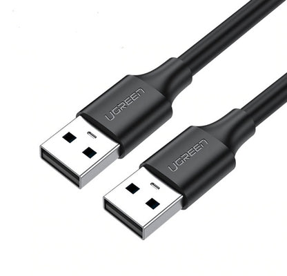 [CLEARANCE] UGREEN USB 2.0 A Male Nickel-Plated 2-Meters Data Charger Cable with 480Mbps Transfer Speed | 10311
