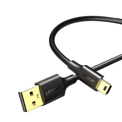 [CLEARANCE] UGREEN USB 2.0 A Male to 5-Pin Mini USB 1.5-Meters Gold-Plated Data Cable with 480Mbps Transfer Rate for PC, Laptops, Smartphones (10385)