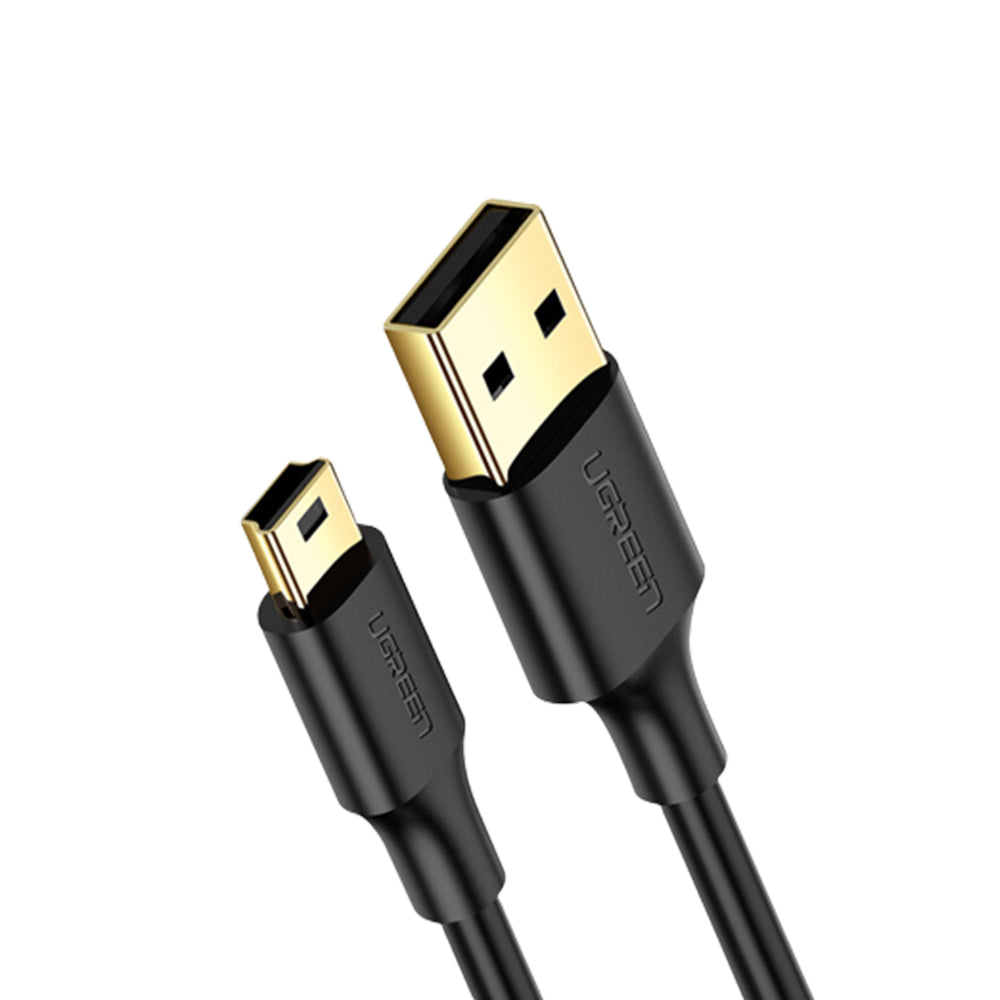 Ugreen 10385 1.5m USB 2.0 a Male to Mini 5 Pin Male Cable Gold Plated -  Technoholic