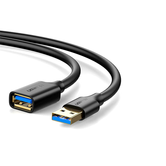 UGREEN USB 3.0 Male to Female Gold Plated Extension Cable with 5Gbps Transfer Speed for PC, Game Consoles, Monitors (Available in 0.5, 1M, 1.5M, 2M, 3M)