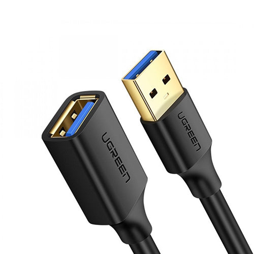 UGREEN USB 3.0 Male to Female Gold Plated Extension Cable with 5Gbps Transfer Speed for PC, Game Consoles, Monitors (Available in 0.5, 1M, 1.5M, 2M, 3M)