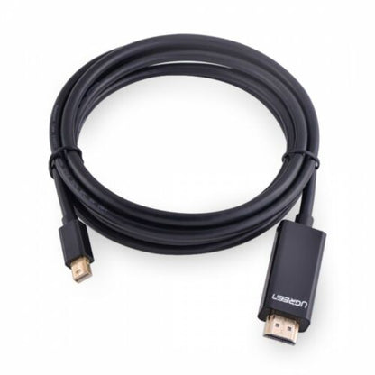 UGREEN 1080P 4K Mini DisplayPort DP Male to HDMI Gold Plated Adapter Cable for HDTV, PC, Laptop, Projectors (3M) | 10455