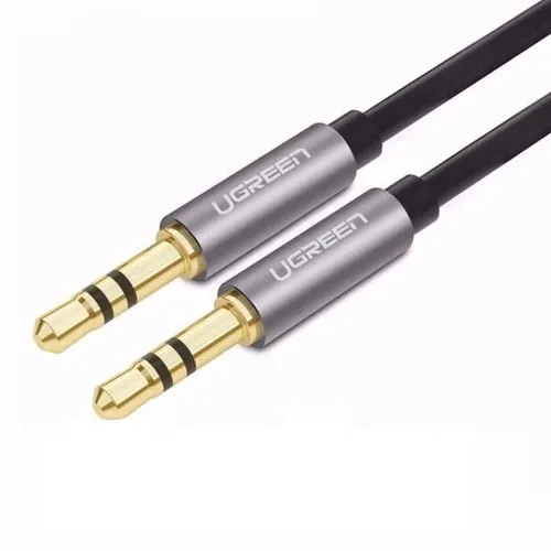 UGREEN TRS 3.5mm Male to TRS 3.5mm Male Gold Plated AUX Audio Cable for Smartphones, Tablets, PC (Available in 0.5M, 1M, 1.5M, 2M) | 10732 10733 10734 10735
