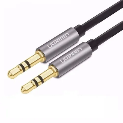 [CLEARANCE] UGREEN TRS 3.5mm Male to TRS 3.5mm Male Gold Plated 1.5-Meters AUX Audio Cable for Smartphones, Tablets, PC | 10734