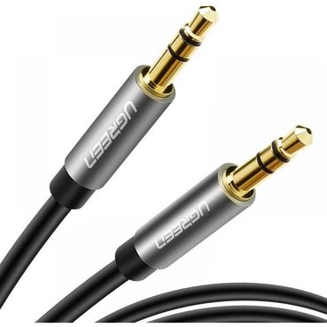 [CLEARANCE] UGREEN TRS 3.5mm Male to TRS 3.5mm Male Gold Plated 1.5-Meters AUX Audio Cable for Smartphones, Tablets, PC | 10734