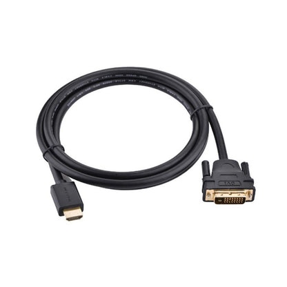 [CLEARANCE] UGREEN 1080P FHD HDMI Male to DVI 24+1 Male Bi-directional Cable Adapter for with Monitors, PC, Projectors (1.5M) | 11150