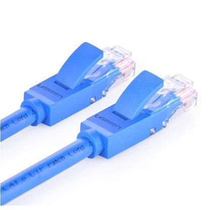 [CLEARANCE] UGREEN CAT6 UTP LAN Ethernet Blue Cable 1000Mbps Gigabit RJ45 26AWG Patch Network PC Router Cord (5M) | 11204