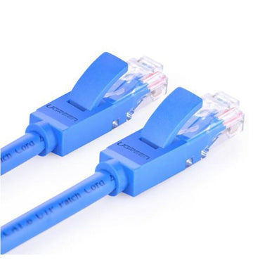 [CLEARANCE] UGREEN CAT6 UTP LAN Ethernet Blue Cable 1000Mbps Gigabit RJ45 26AWG Patch Network PC Router Cord (5M) | 11204