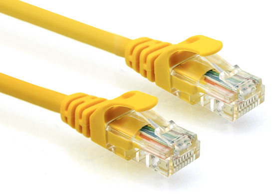 UGREEN CAT5e UTP LAN Ethernet Yellow Cable 1000Mbps Gigabit RJ45 Patch Network PC Router Cord (2M,3M,5M) | 11231 11232  11233 |