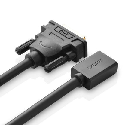 [CLEARANCE] UGREEN 1080P DVI Male to Female HDMI Cable Adapter with Bi-Directional Data Transfer (22 cm) | 20118