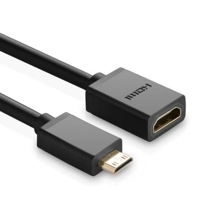 UGREEN HD 1080P 4K Mini HDMI Male to HDMI Female Cable Connector Converter with Audio-Video Sync | 20137