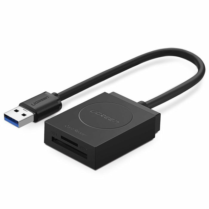 UGREEN 2-in-1 USB 3.0 SD/TF Card Reader with 5Gbps Transfer Speed for PC, Mac, Windows
