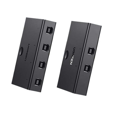 [CLEARANCE] UGREEN 480Mbps USB 2.0 Sharing Switch Plug and Play with 1.5m USB Cables (4-to-1) | 30346