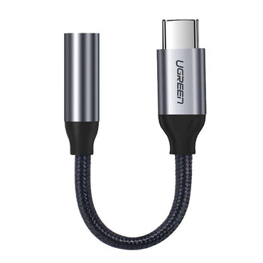 UGREEN USB-C Male to 3.5mm Female Audio Aux Cable Headphone Jack Adapter Type C with DAC Chip For Earphones, Smartphones (Silver) | 30632 |
